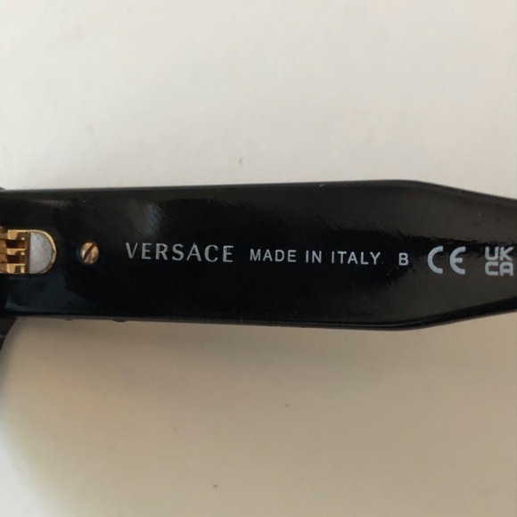 Versace - Sunglasses Cat-Eye Medusa Crystal - Black - Sunglasses - Versace Eyewe main image 9
